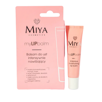 Інтенсивний зволожувальний бальзам для губ Miya Cosmetics MyLIPbal 15 мл (5903957256542)