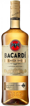 Ром Bacardi Carta Oro от 2 лет выдержки 0.75 л 40% (7501008604014)