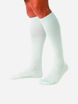 Pończochy uciskowe Jobst Sensifoot Diabetes Normal Socks White XL (4042809179309)