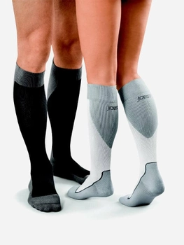 Pończochy uciskowe Jobst Sport Sock Black Grey M (4042809475487)