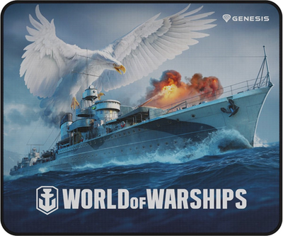 Podkładka gamingowa Genesis Carbon 500 World of Warships Lightning Multicolor (NPG-1738)