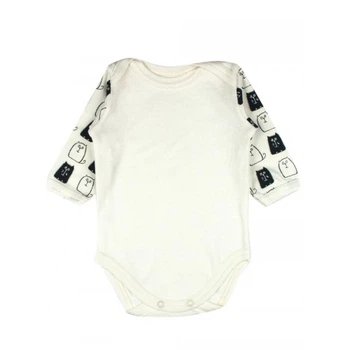 Бодик молочный Monochrome cats 02 MISHKA 1004 Размер 86