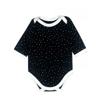 Бодик черный Little stars MISHKA 1083 Размер 68