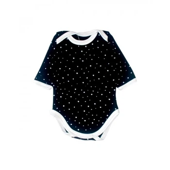 Бодик черный Little stars MISHKA 1082 Размер 86