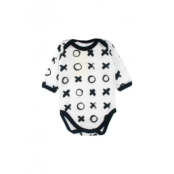Бодик белый Hugs and kisses MISHKA 1230 Размер 56