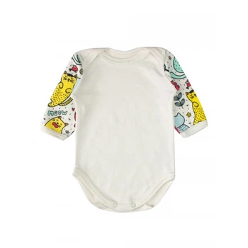 Бодик молочный Коты в саду 02 MISHKA 1025 Размер 62