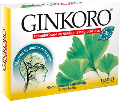 Дієтична добавка Eladiet Ginkoro 90 таблеток (8420101050582)