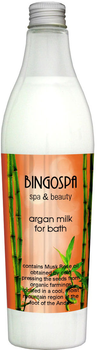 Mleczko pod prysznic Bingospa Spa&Beauty Argan Milk For Bath 400 ml (5901842003134)