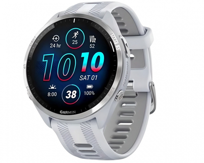 Смарт-годинник Garmin Forerunner 965 Whitestone (010-02809-01/11)