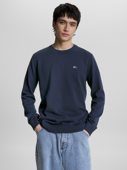 Sweter męski luźny Tommy Jeans DM0DM13273 XL Granatowy (8720116626476)
