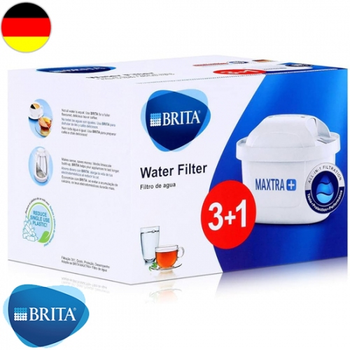 Набор картриджей для фильтров-кувшинов BRITA MAXTRА+, 3+1 шт