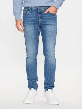 Jeansy regular fit męskie Calvin Klein Jeans J323367 34 Granatowe (8720108106351)