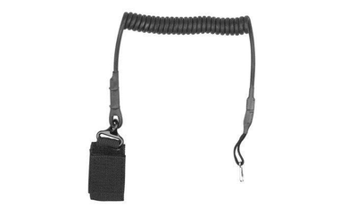 ASG - Страховочный шнур (Тренчик) Pistol Lanyard - Black - 16781