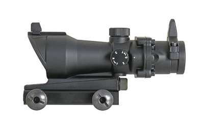 Коліматор ACOG 1X32 Rifle Red Dot Sight — Black [Aim-O] (для страйкбола)