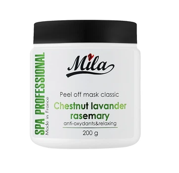 Альгинатная маска Mila Perfect Каштан, лаванда, розмарин MASK CLASSIC RELAXING POWDER 200 г 3702261123203