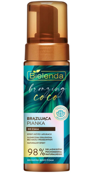 Пінка для тіла Bielenda Bronzing Coco бронзувальна 150 мл (5902169048556)