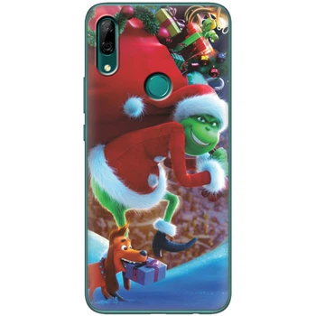 Силиконовый Чехол с Картинкой для Huawei P Smart Z Принт (Новогодний, Гринч) (37381-ysm2268)