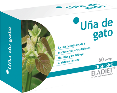 Дієтична добавка Eladiet Fitotablet Una De Gato 60 таблеток (8420101215097)