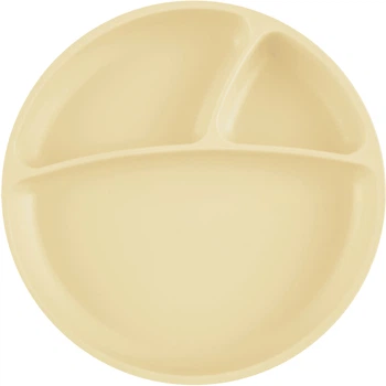 Тарелка детская MinikOiOi Portions секционная Mellow Yellow (101050006)