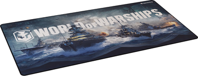 Podkładka gamingowa Genesis Carbon 500 Maxi World of Warships Armada Black (NPG-1737)