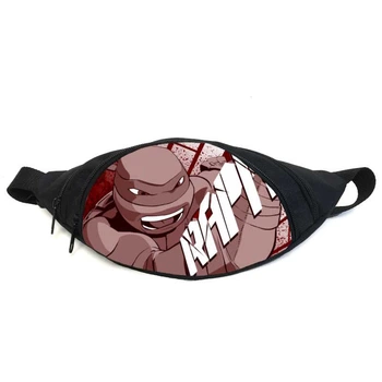 Поясная сумка Бананка Черепашки ниндзя (GBTN08) Gear Bag черная