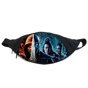 Поясна сумка Бананка Мортал Комбат (GBMC 010) Gear Bag чорна
