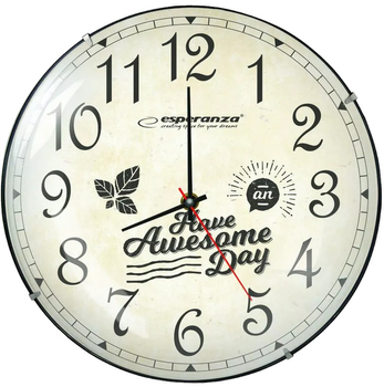 Zegar ścienny Esperanza Lausanne EHC018L
