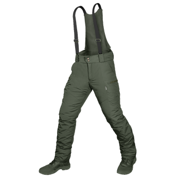 Штани тактичні зимові чоловічі утеплені штани для силових структур Patrol Taslan Олива (7355), L (OPT-36701)