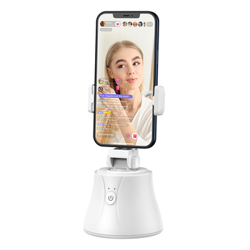 Штатив слідкуючий BASEUS 360°AI Following Shot Tripod Head (SUYT-B02) автоматичний поворотний білий