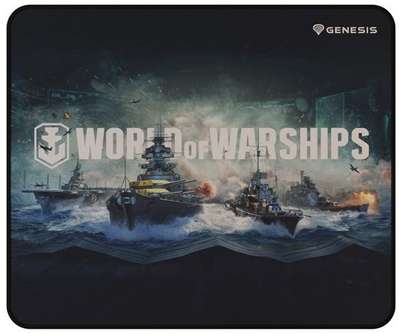 Ігрова поверхня Genesis Carbon 500 World of Warships Armada Black (NPG-1736)
