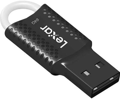 Флеш пам'ять Lexar JumpDrive V40 64GB USB 2.0 Black (843367105229)