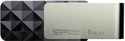 Pendrive Silicon Power Blaze B30 8GB USB 3.0 Czarny (4712702632170)