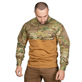 Рубашка тактическая боевая универсальная для силовых структур CM Blitz 2.0 Мультикам/Койот (7072), S (OPT-27161)