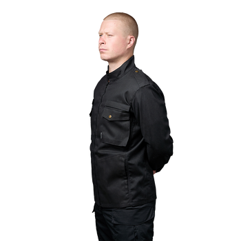 Куртка тактическая износостойкая облегченная для силовых структур Urban Brotherhood M65 R2D2 Черный 54 (OPT-15001)