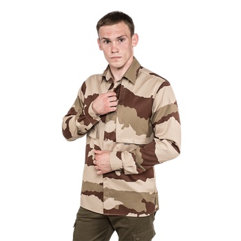 Рубашка тактическая камуфляжная боевая для силовых структур Brotherhood Camo 56-58/170-176 (OPT-7001)