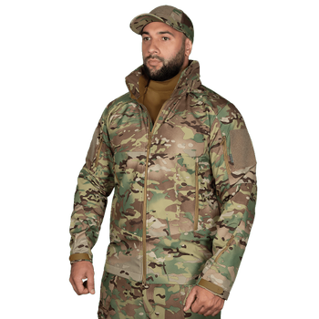Куртка тактична демісезонна чоловіча для силових структур Phantom System Мультикам (7286), XXXL (OPT-39331)