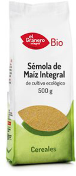 Кукурудзяна крупа Granero Semola Maiz Biologica 500 г (8422584048322)