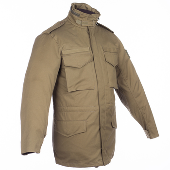 Куртка тактическая износостойкая облегченная для силовых структур Brotherhood M65 койот S (OPT-25501)