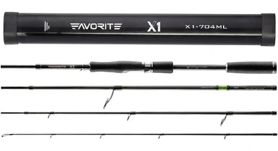 Спиннинг Favorite X1 Travel 764M 2.29m 7-24g (Тубус)