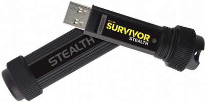 Флеш память Corsair Flash Survivor Stealth 256GB USB 3.0 Grey (843591066402)
