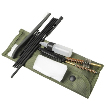 Набір для чищення зброї Rifle Cleaning Kit калібр 22 5.56мм 10 предметів