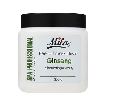 Альгинатная маска Женьшень Жизненная сила Mask Classic Vitality Powder Mila Perfect 200 г (3702261116205)
