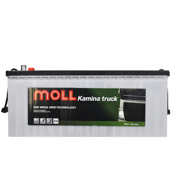 Автомобільний акумулятор MOLL Truck SHD (DIN B) 180Ah 1000A L+ (Лівий +) MOLL