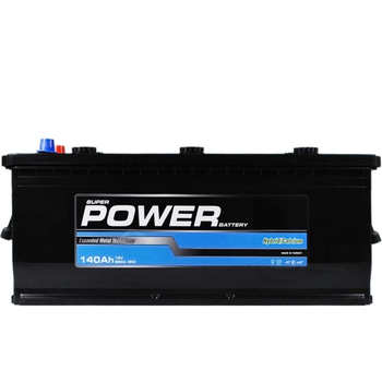 Автомобільний акумулятор POWER Black 140Ah 950A L+ (лівий +) D4A MF POWER