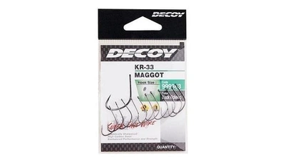 Крючок Decoy KR-33 Maggot 06, 12 шт/уп,1562.05.43