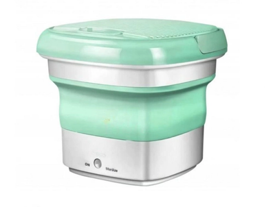 Портативная стиральная машинка Maxtop folding washing machine Зеленый
