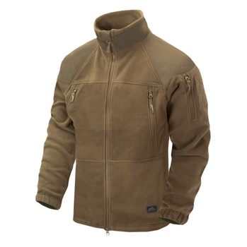 Флісова куртка Helikon - tex Stratus Jacket - Heavy Fleece Coyote Розмір L/R