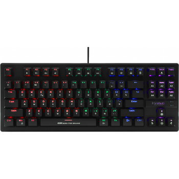 Клавіатура Marvo KG901 Multi-LED Mechanical Blue Switch (KG901_B)
