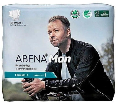 Урологічні прокладки Abena Man Formula 1 Аbsorcion 450 мл 15 шт (5703538382246)