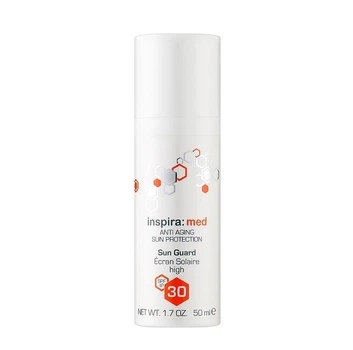 Сонцезахисний антивіковий крем Inspira Med SPF 30 Anti-Aging Sun Guard 50 мл 4251059310176